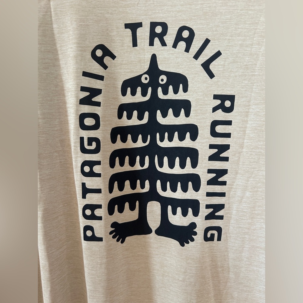 NWT Patagonia Men’s Long-Sleeve Cap Cool Trail Running Shirt XXL - Picture 6 of 7